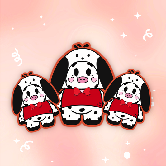 Pochaco Moo Vinyl Sticker