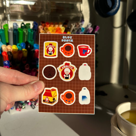 Abuelita Chocolate  Sticker Sheet