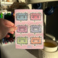 roll back the tape and replay me Sticker Sheet