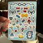 Tuxedo Sam Moo  Sticker Sheet