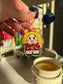 Winnie The Moo  Keychain