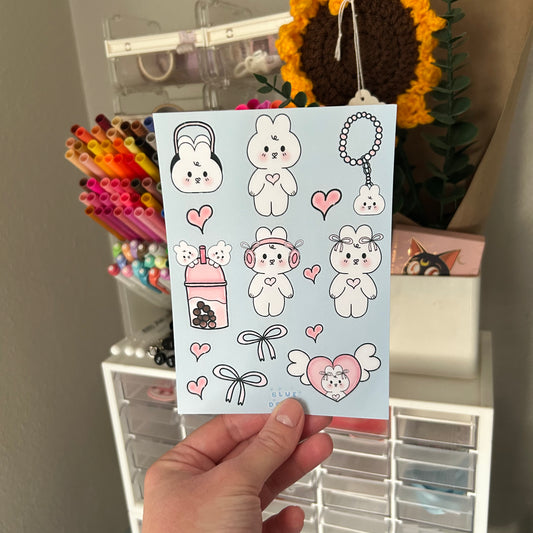 Cindy Sticker Sheet