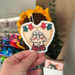 Carino'S Mexican Pride Moo Vinyl Sticker