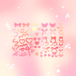 Beary Bow Deco Sticker Sheet