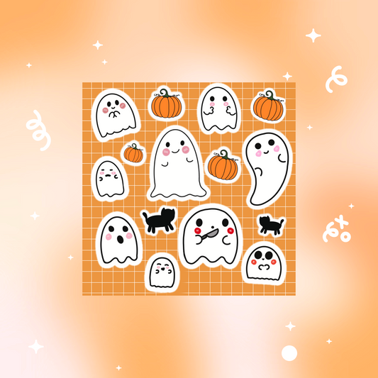 Blushy Boo's Sticker Sheet