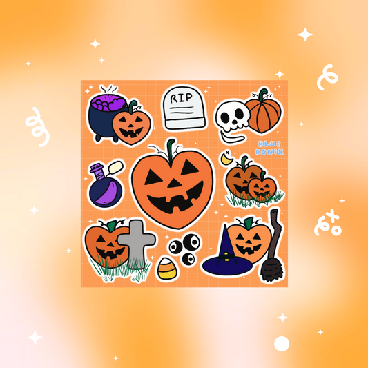Pumpkinween Sticker Sheet