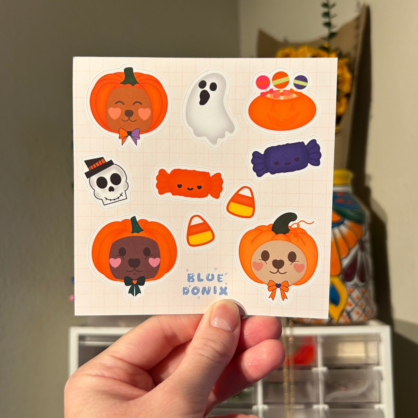 Bearsoween Sticker Sheet