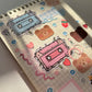 roll back the tape and replay me Sticker Sheet