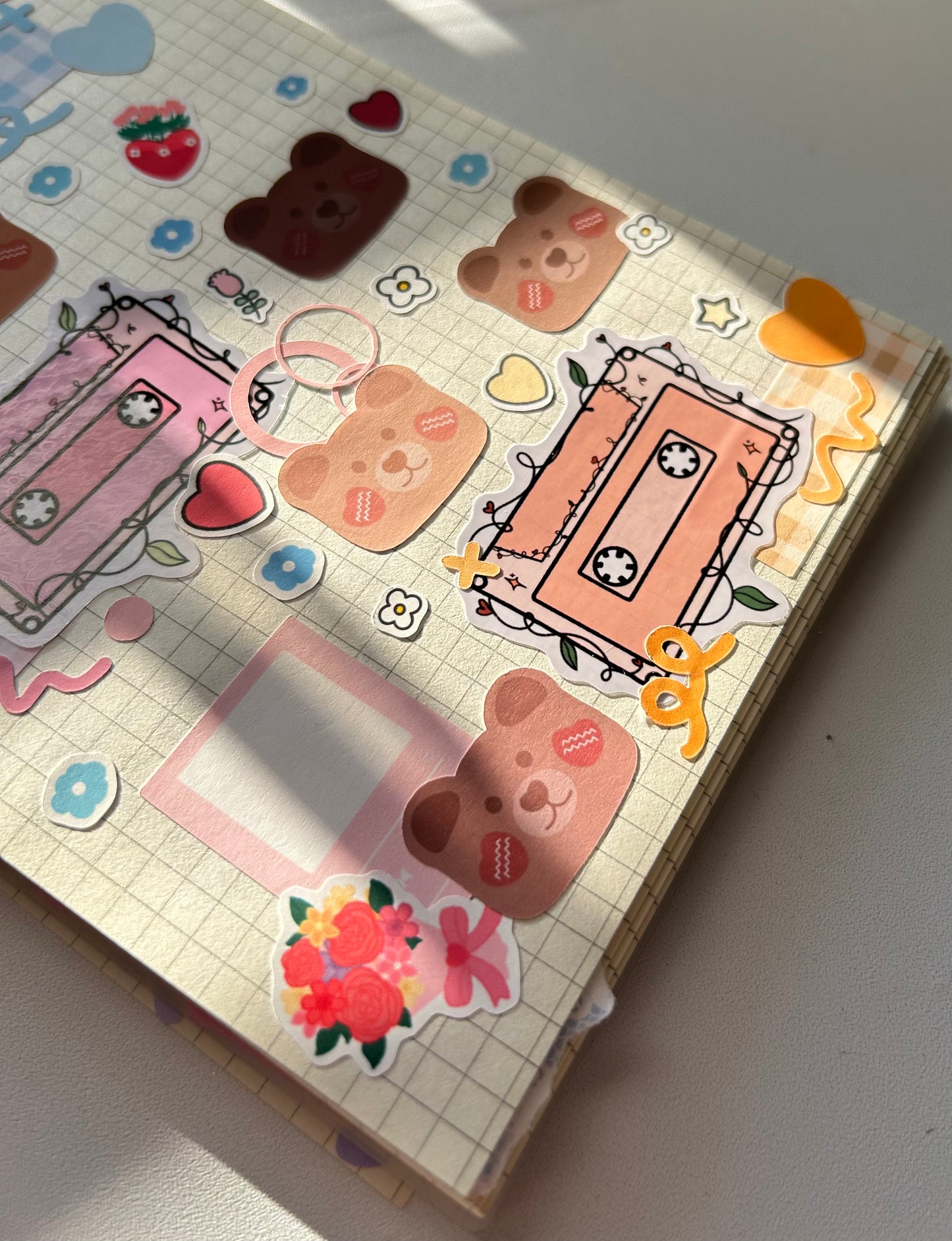 roll back the tape and replay me Sticker Sheet