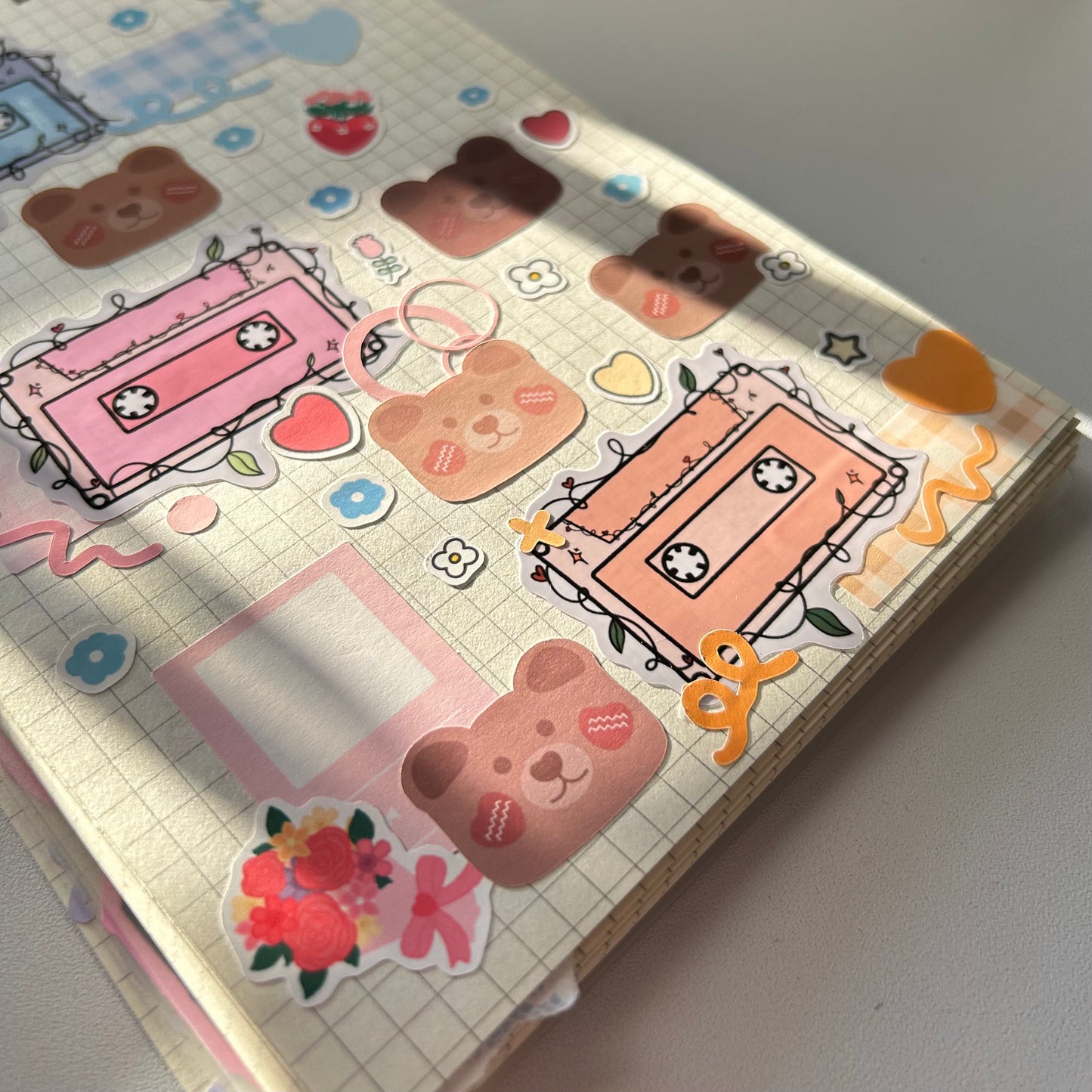 roll back the tape and replay me Sticker Sheet