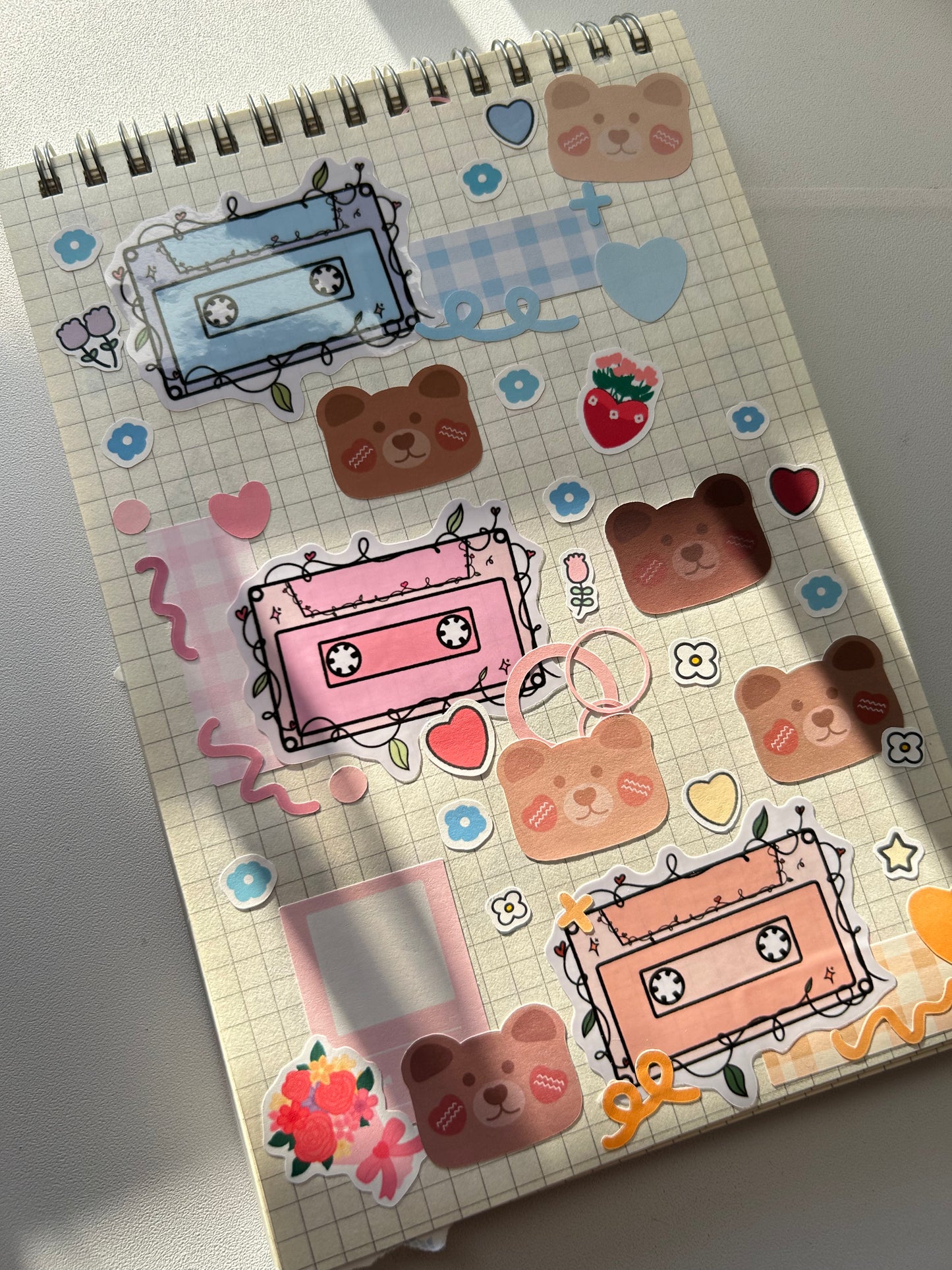 roll back the tape and replay me Sticker Sheet