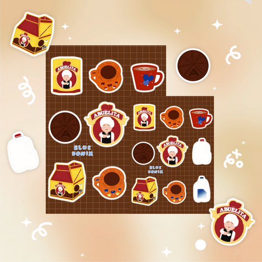 Abuelita Chocolate  Sticker Sheet