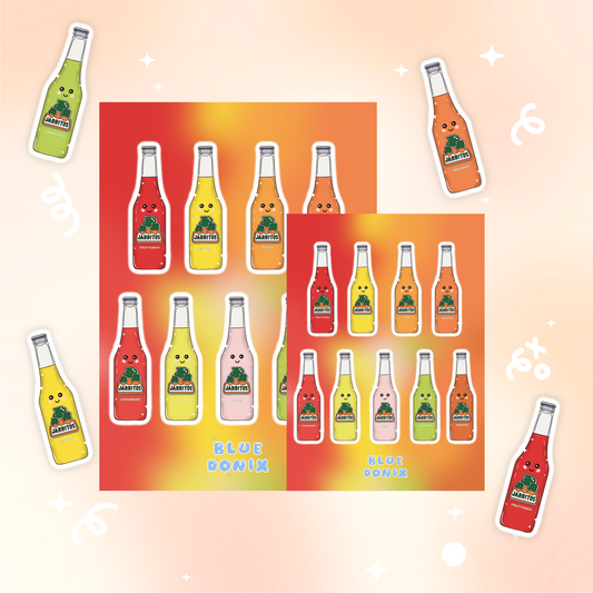 Jarrito's Mini Sticker Sheet