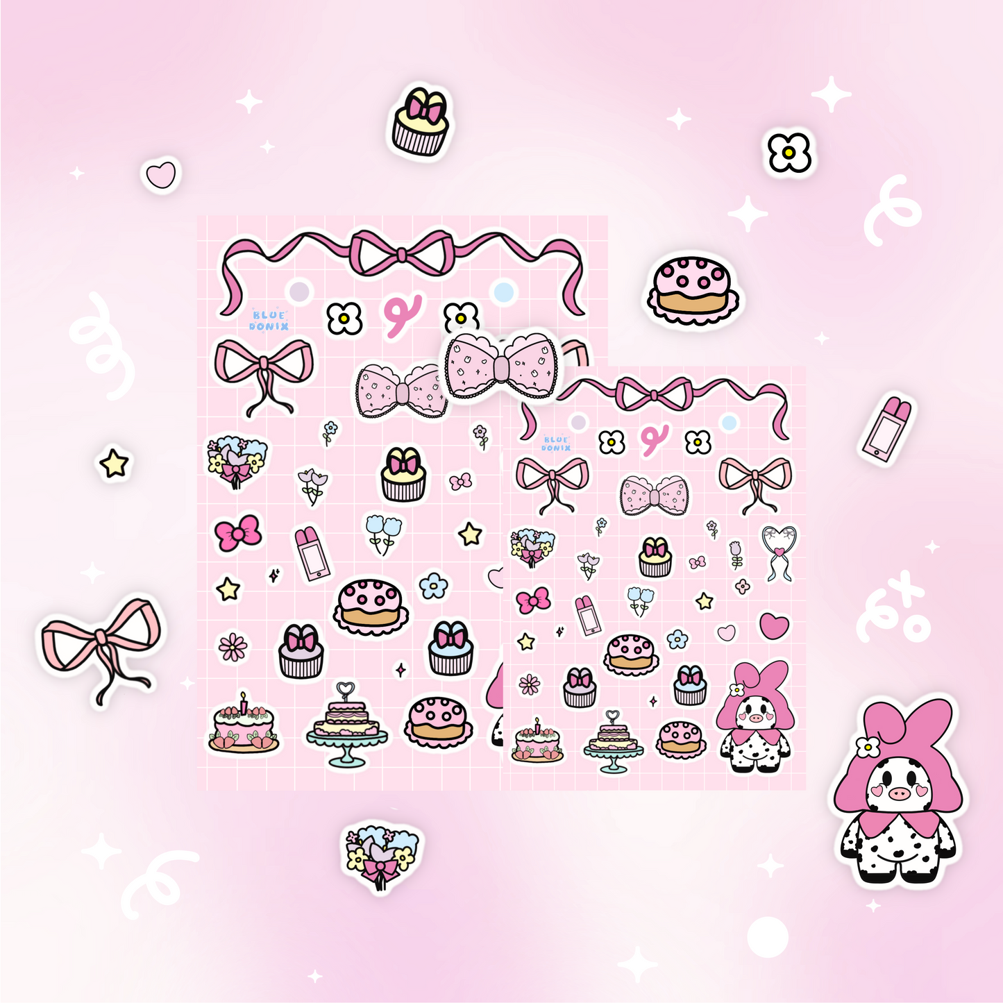 My Moolody  Sticker Sheet