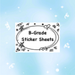 B-Grade Sticker Sheets