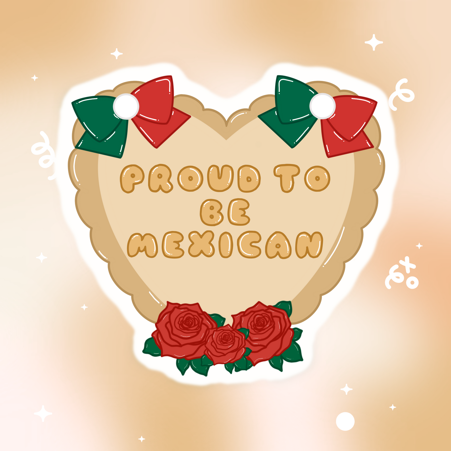 Proud to be Mexcian Vinyl Sticker
