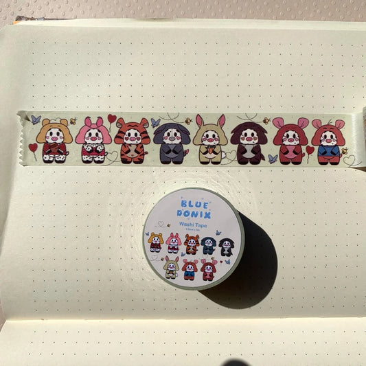 Winnie The Moo and Friends  Washi Tape